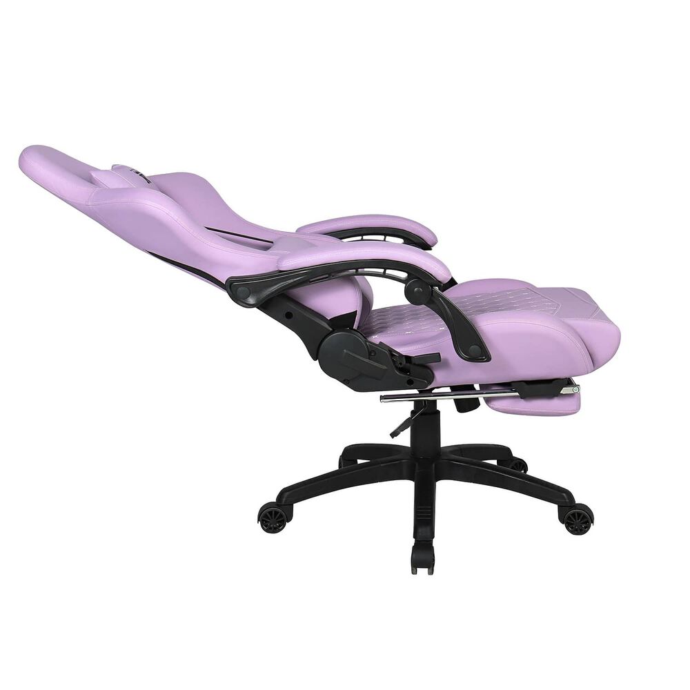 Silla Gamer Oficina Krone Xl Reclinable + Masaje + Apoyapi&eacute;s image number 3.0