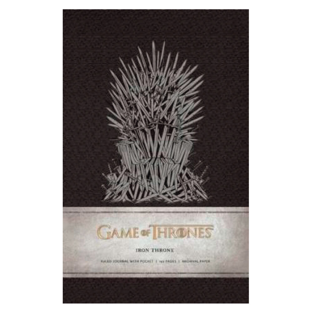 Game Of Thrones Libreta Iron Throne Mediana Tapa Dura image number 0.0