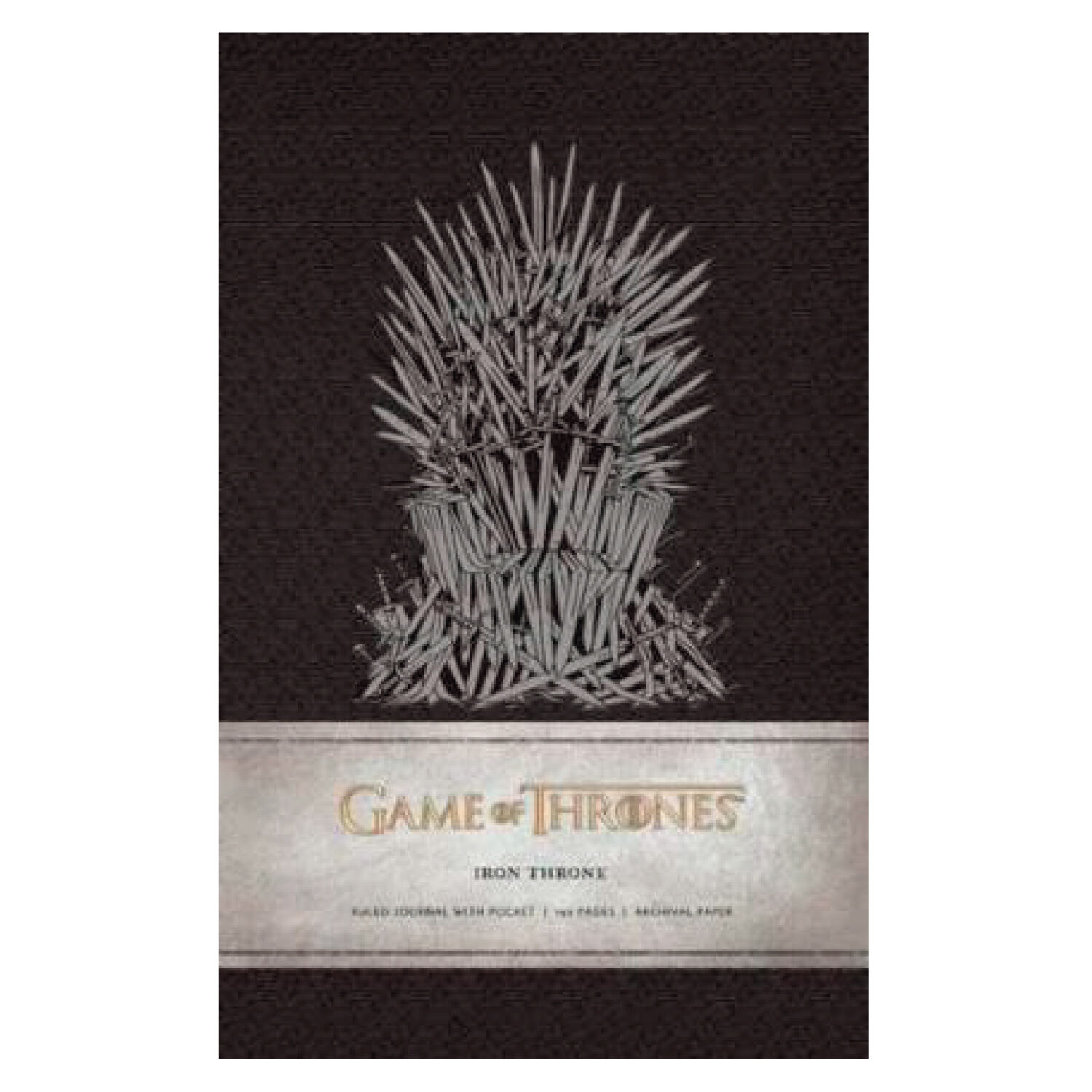 Game Of Thrones Libreta Iron Throne Mediana Tapa Dura image number 0.0