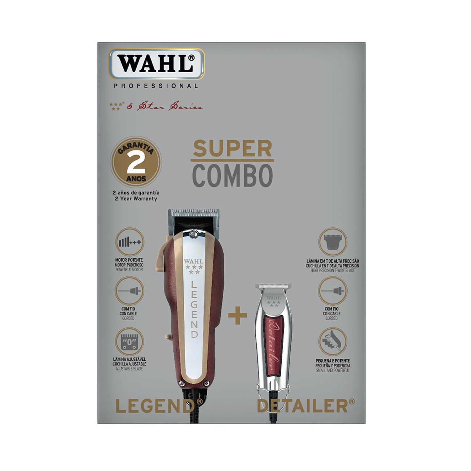 Wahl Pro Combo Legend & Detailer image number 0.0