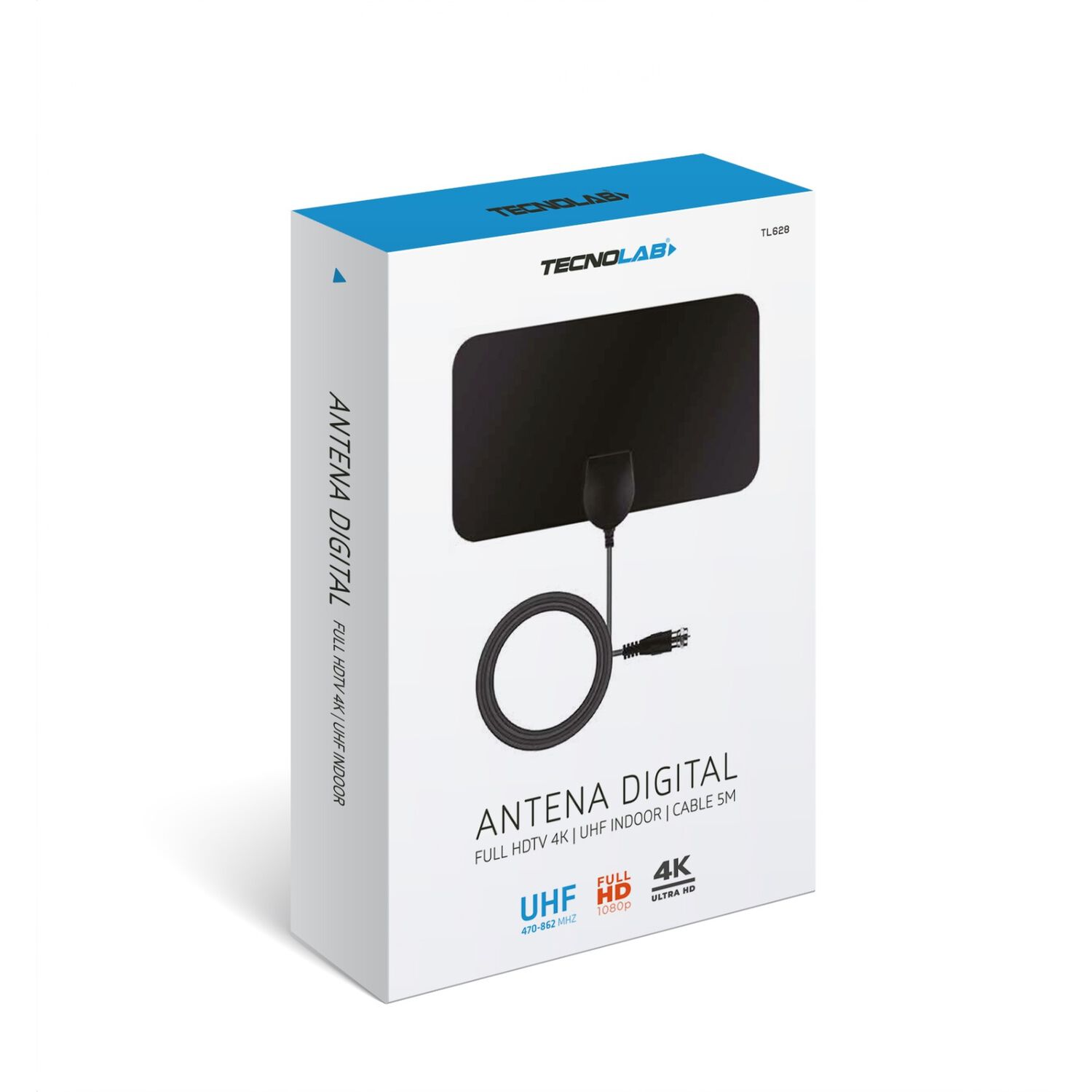 Antena De Tv Digital Ultra Hd 4k/ Fhd De Alta Ganancia Tl628 image number 6.0