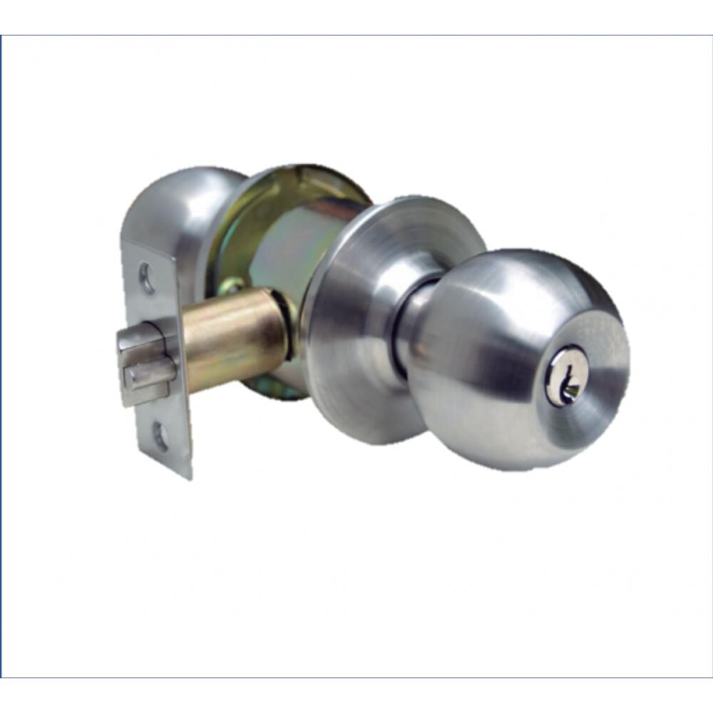 Cerradura Dormitorio D500 Acero Inoxidable - Daumer image number 0.0