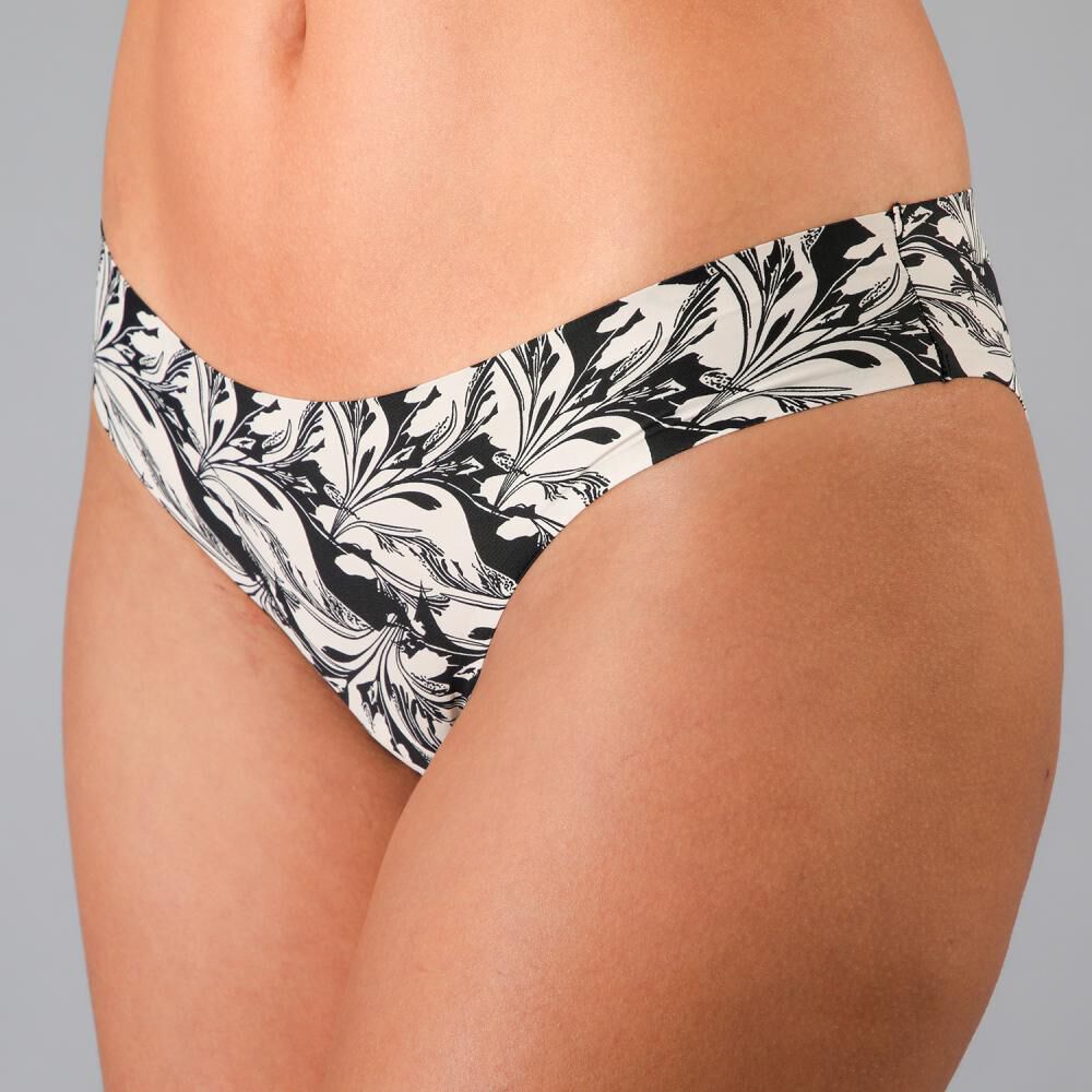 Pack 3x Bikini Microprint Bonded Flores image number 3.0