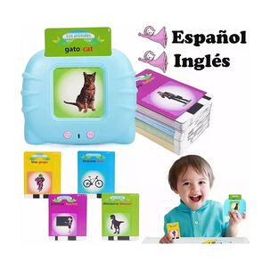 Juguetes Aprendizaje Espa&ntilde;ol Tarjetas Ni&ntilde;os 224 Palabras