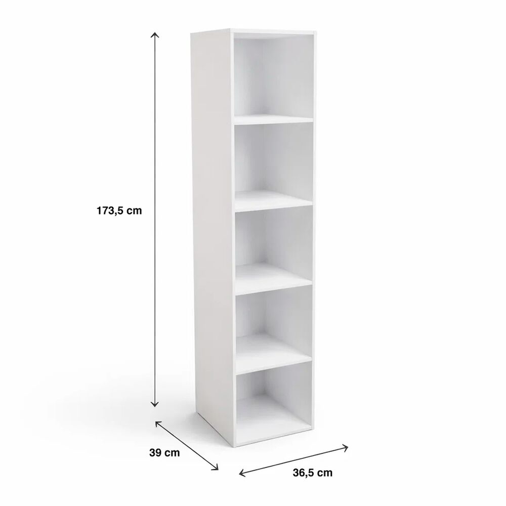 Estante Eiry 5 Color Blanco image number 3.0
