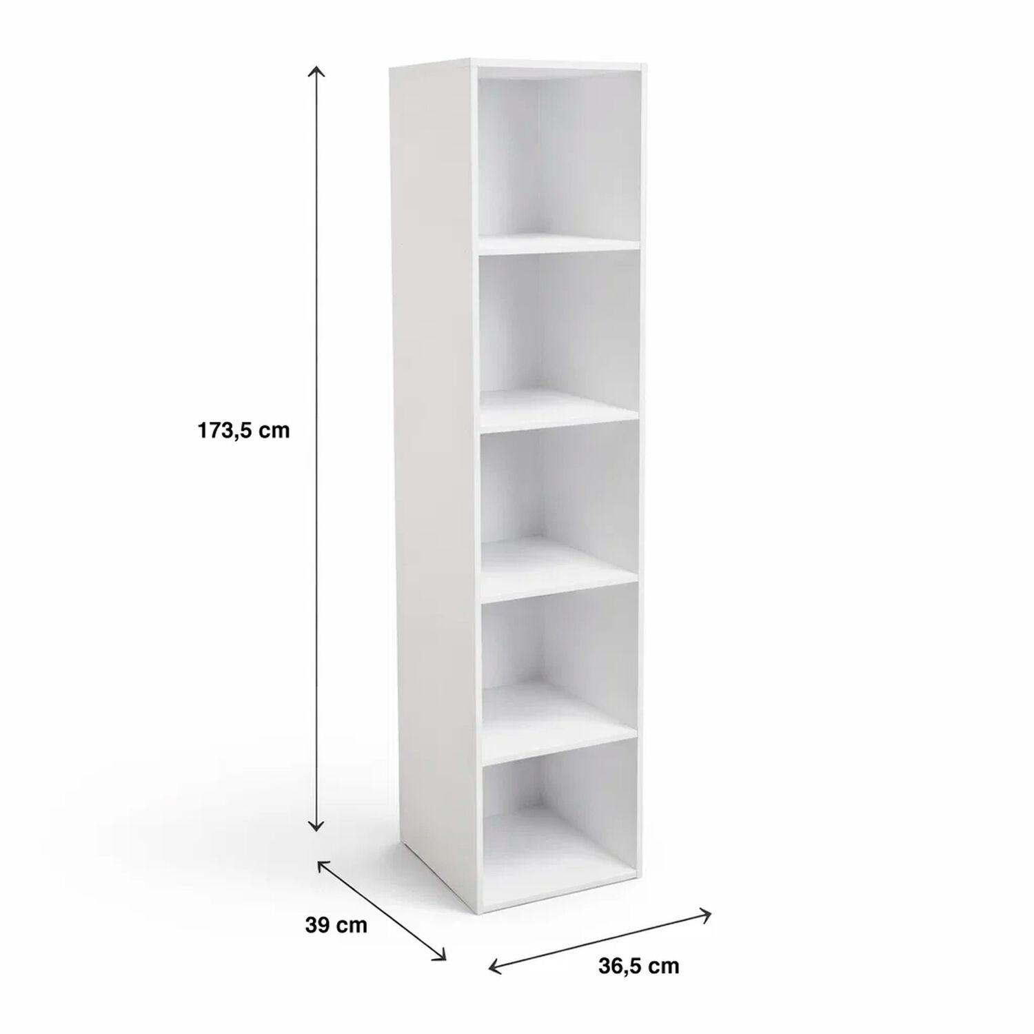 Estante Eiry 5 Color Blanco image number 3.0