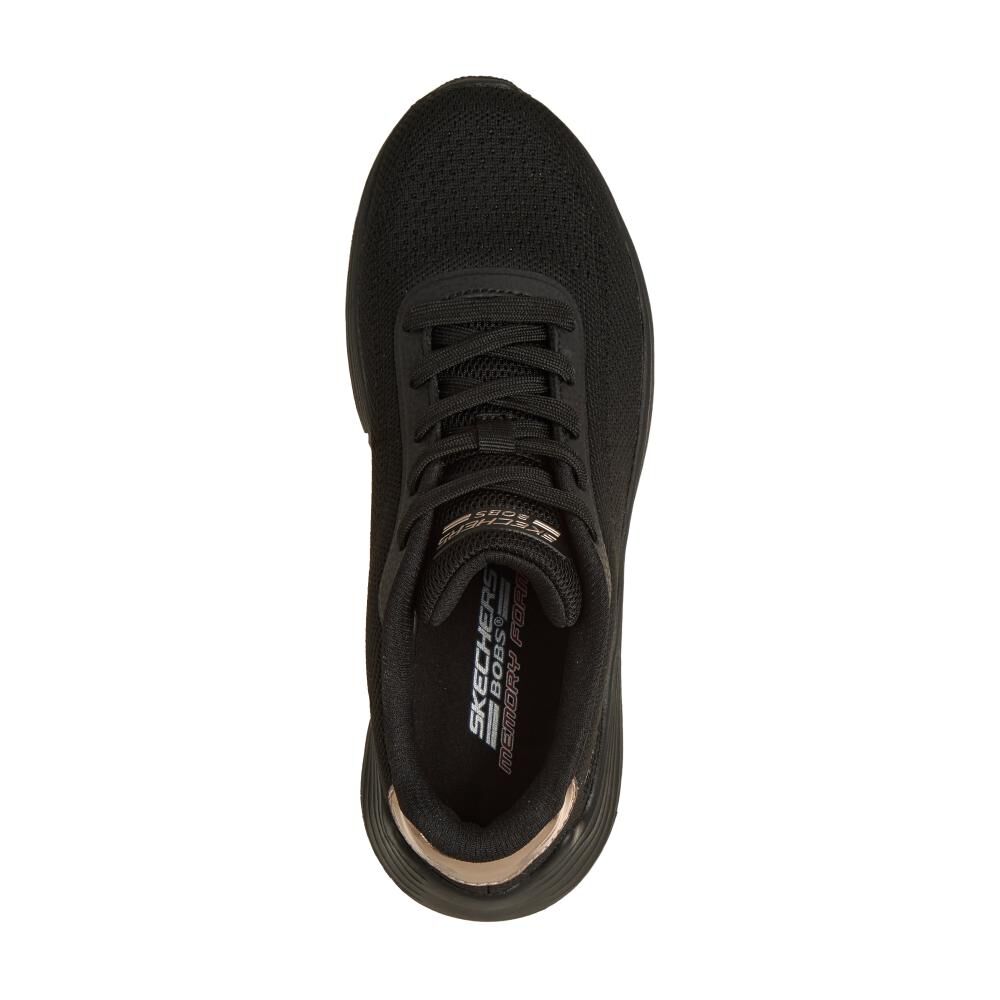 Zapatilla Urbana Mujer Skechers Bobs Squad Waves-current Look Bbk image number 1.0