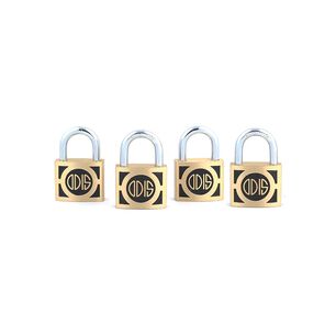Pack 4 Candados Odis 340 40mm - Llaves Iguales