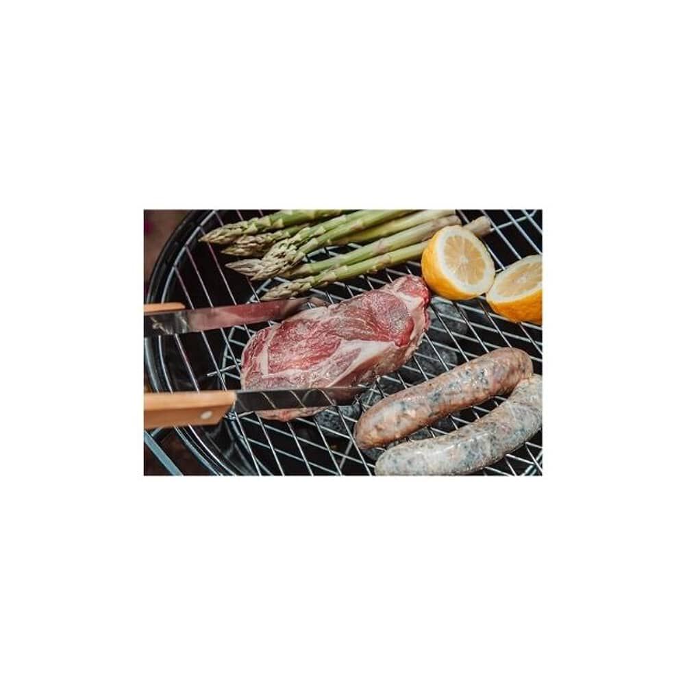 Set Asador 4 Piezas Mango Madera Con Estuche. image number 4.0