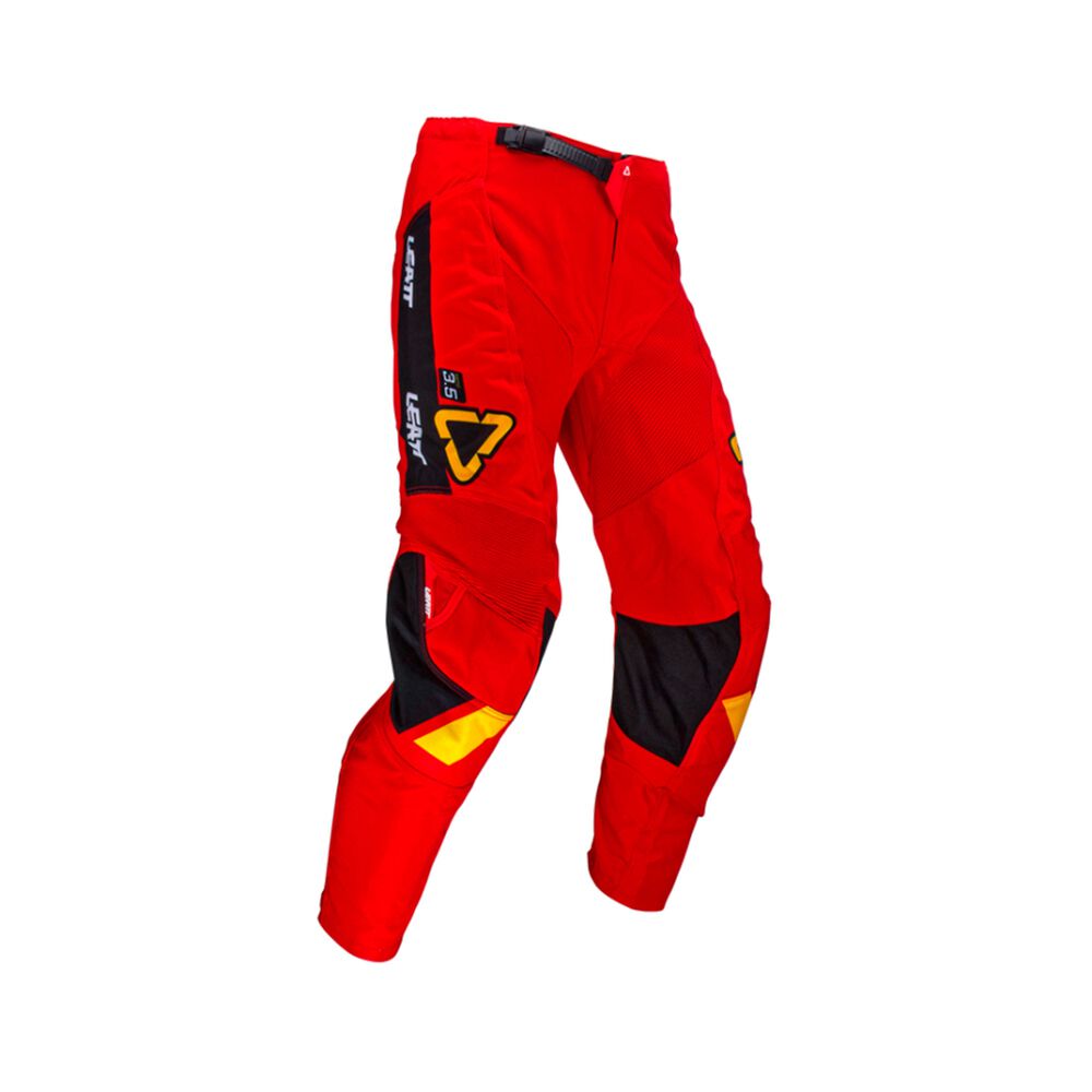 Kit Leatt Moto 3.5 Jersey Con Pantal&oacute;n Rojo image number 3.0