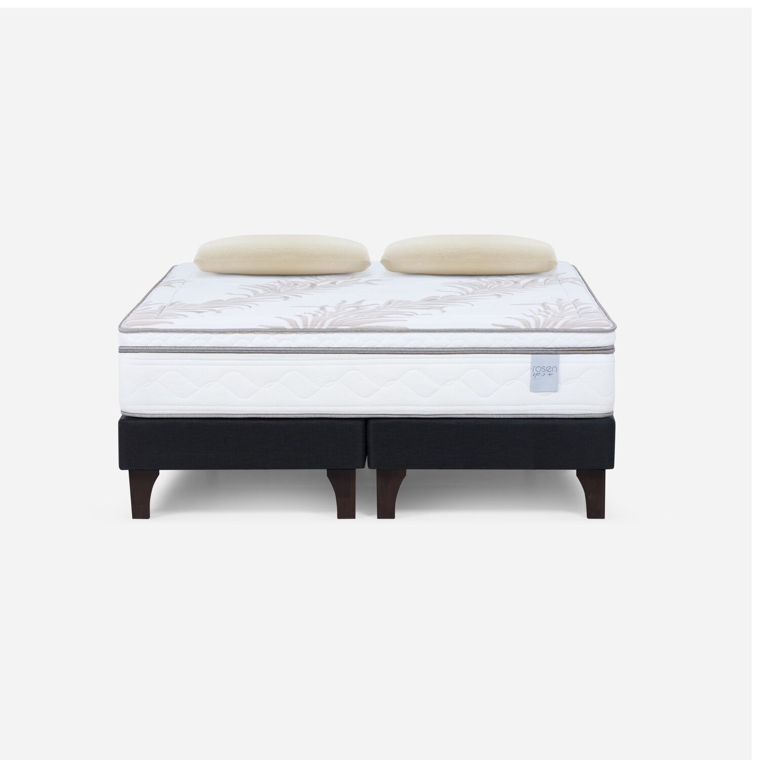 Cama Europea Rosen Neo Plus / 2 Plazas / Base Normal + Almohadas image number 0.0