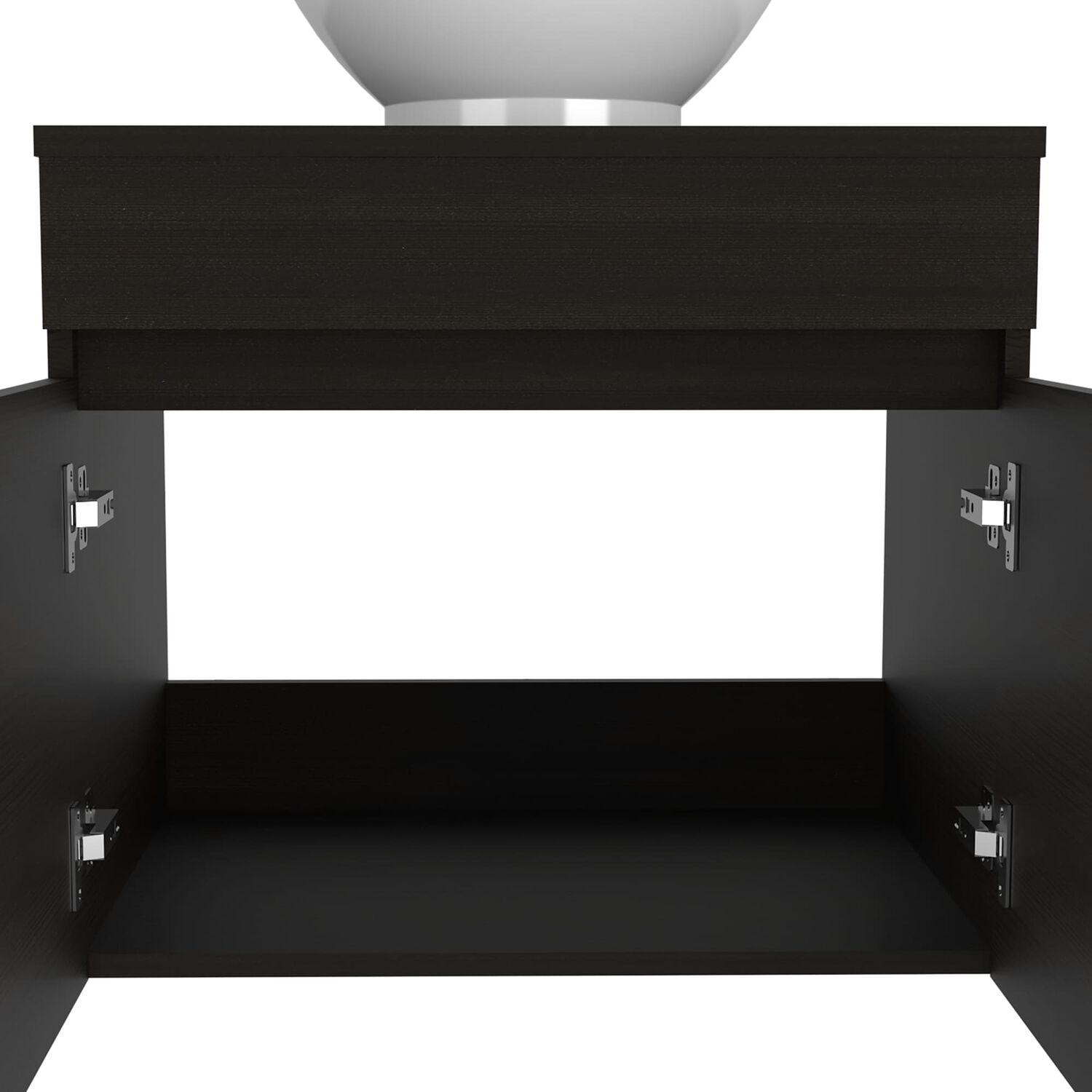 Mueble Vanitorio 2 Puerta Fm-001 Negro image number 4.0