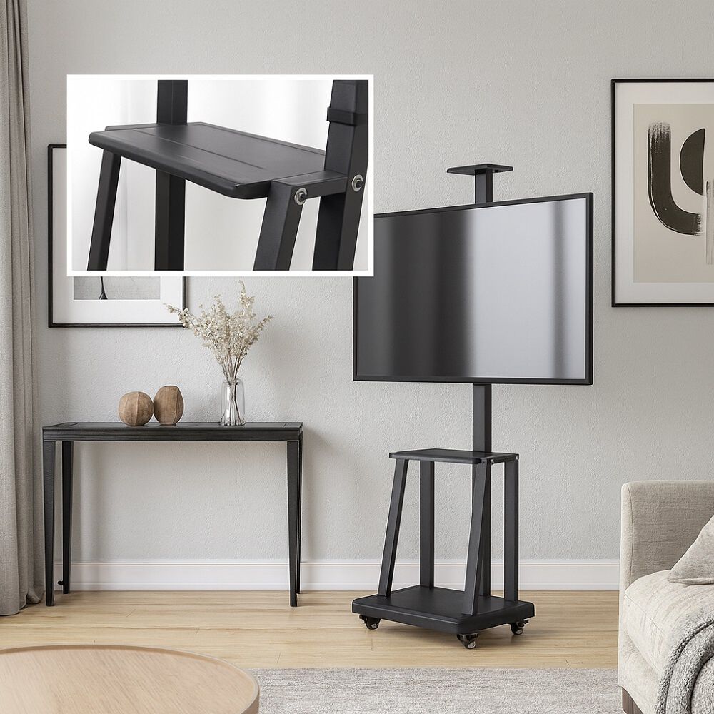 Soporte Tv Base Pedestal Con Ruedas Monitor 32 A 72p 210cm image number 7.0