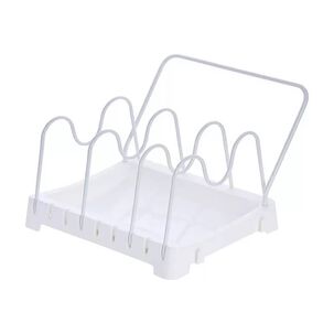 Organizador De Sartenes Organizador Tapas Cocina Multiuso