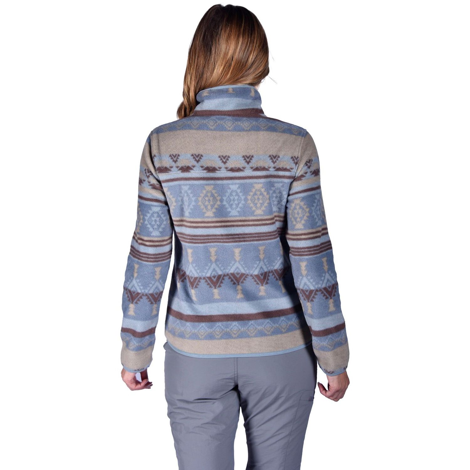 Polar Pullover Peak Performance Mujer Frage Caf&eacute;/celeste image number 1.0