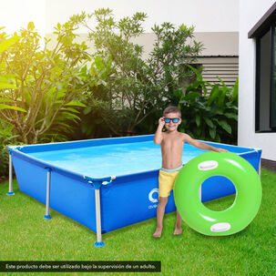Piscina Estructural 1125 L 42x127x188 Cm Celeste