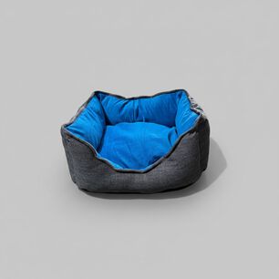 Cama De Mascotas De Espuma - Talla S (55x40 Cm) - A Piso (gris)