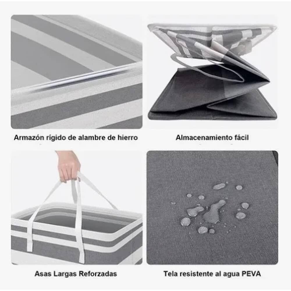 Cesto Grande P/ropa Sucia Y Lavander&iacute;a Plegable image number 3.0