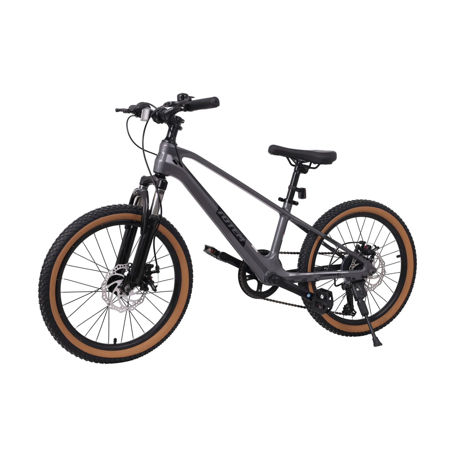 Bicicleta Totem Mtb Aro 20 Modelo Spark Magnesio Gris image number 3.0