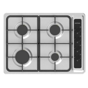 Encimera A Gas Gr&ouml;ner Inox 4ql