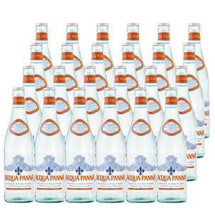 24 Aguas Acqua Panna Sin Gas (botella Vidrio)