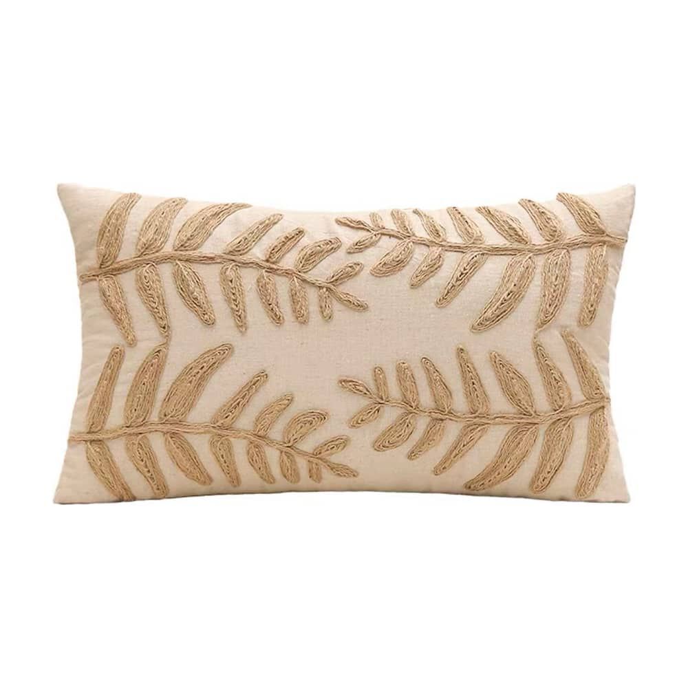 Cojin Con Detalles En Yute 30x50cm - Espiga image number 0.0