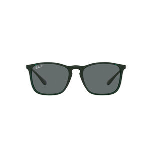 Lentes De Sol Chris Verde Traslúcido Polarizados Ray-ban