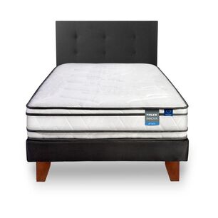 Cama Europea Flex Innova / 1.5 Plazas / Base Normal + Respaldo