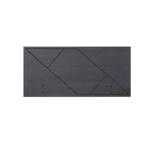 Respaldo Cic Villarica 1.5 Plazas Negro