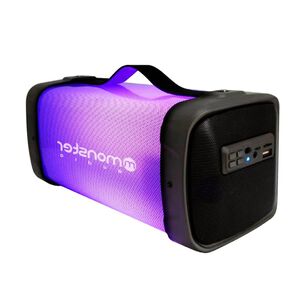 Parlante Port&aacute;til Monster Audio Mx530bk Retro Iluminado Rgb