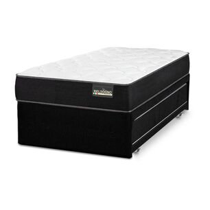 Cama Nido Belsogno One Black / 1 Plaza / Base Normal