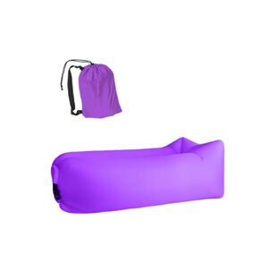Sofá Sillón Inflable Tumbona Cojín Banano Camping Aire Playa
