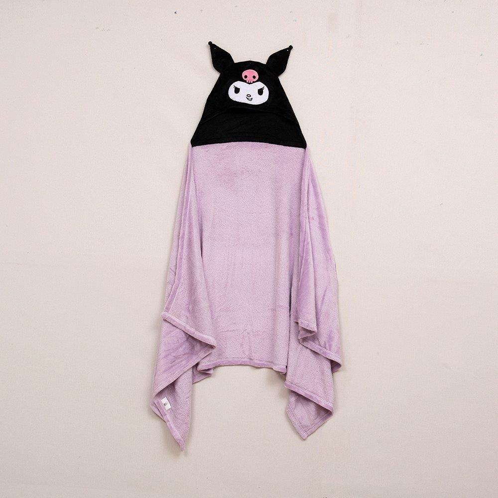 Manta Capucha 3d 70x150cm Kuromi image number 1.0