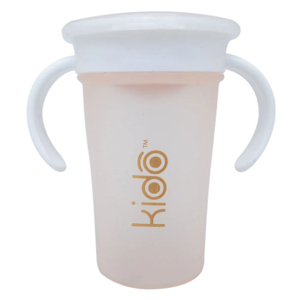 Vaso 360 Antiderrame Kido 280ml Con Asas Beb&eacute; Colores - Ps image number 0.0