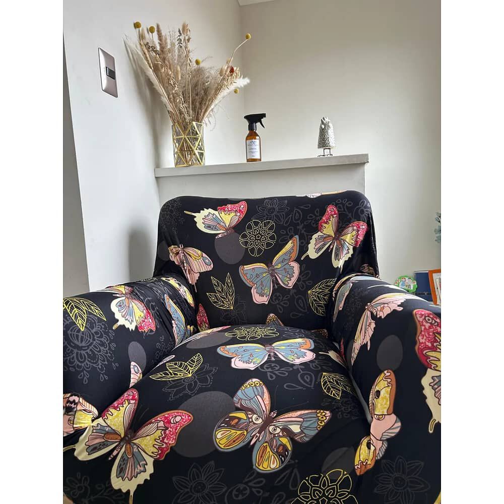 Funda De Sof&aacute; Estampada De 1 Cuerpo image number 1.0