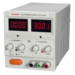 Fuente De Poder Digital Regulable De 0 A 30v/5amp