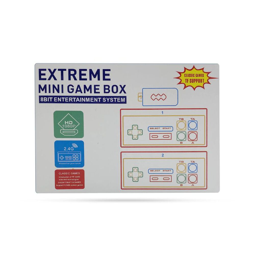 Consola Extrema Mini Game Box 8 Bit image number 0.0