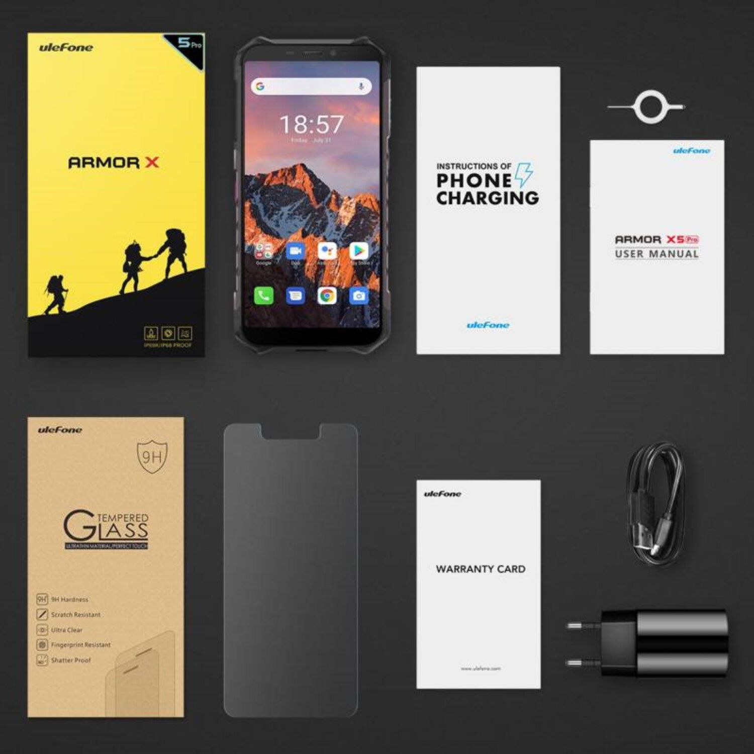 Celular Rugged Ulefone Armor X5 Pro Resistente A Golpes, Polvo, Humedad Y Agua / Audio Jack, Bot&oacute;n Ptt, Desbloqueo Facial, Nfc image number 9.0