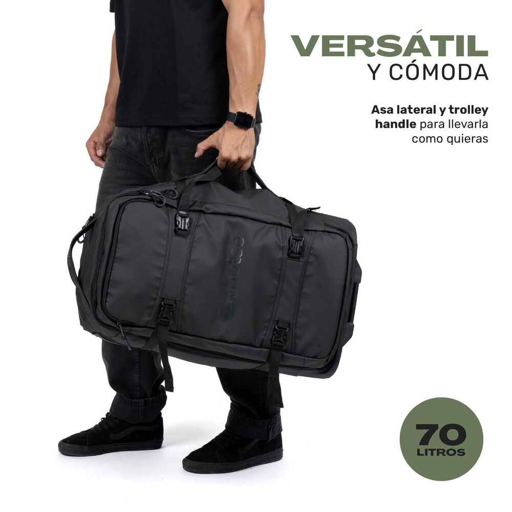 Maleta Bolso Trolly Expedition Duffel 70lts Black image number 2.0
