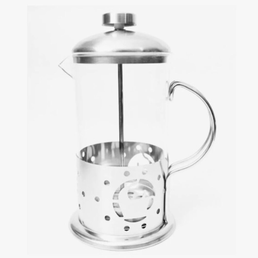 Cafetera Prensa Francesa Portatil Acero Inox 1000ml image number 0.0