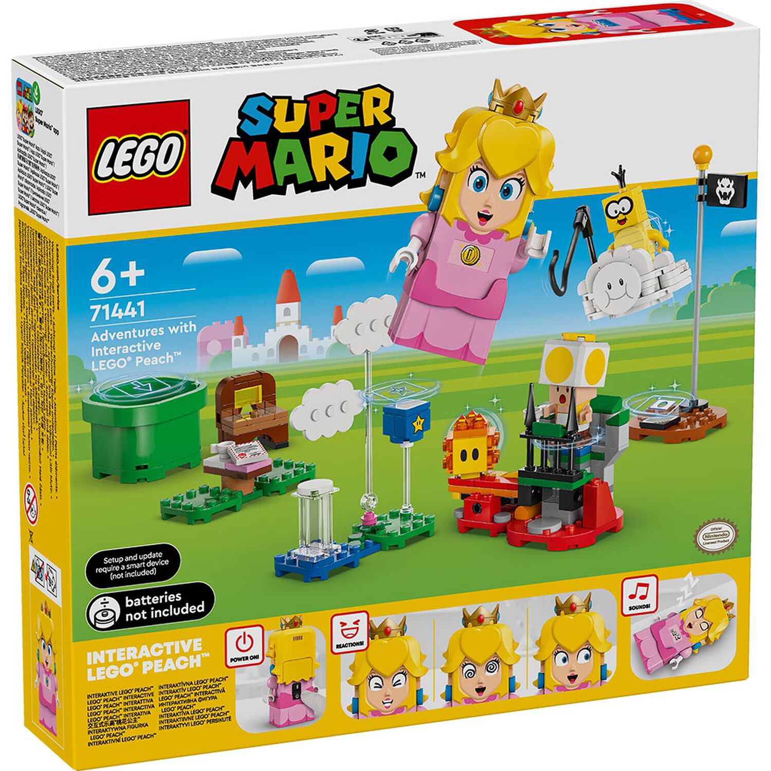 Lego Super Mario - Aventuras Interactivas Con Peach - 71441 image number 9.0
