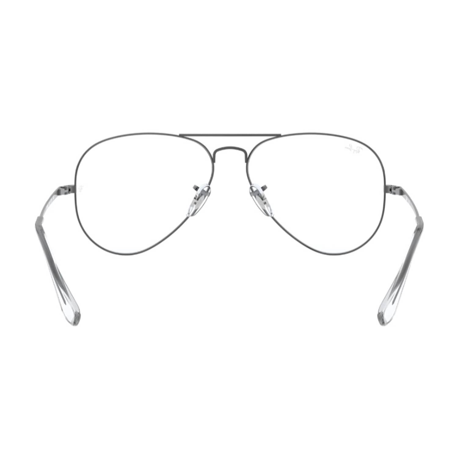 Lentes &Oacute;pticos Aviator Plateado Pulido Ray-ban Optical image number 6.0