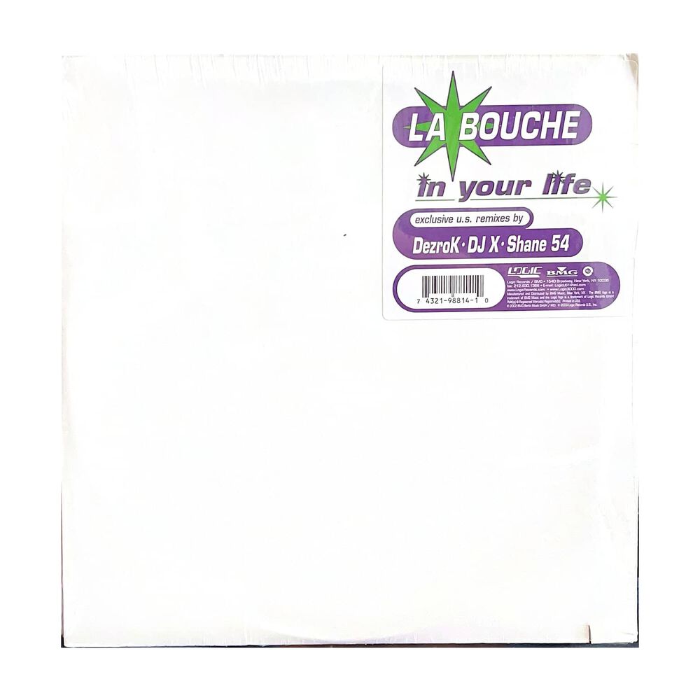 La Bouche - In Your Life (2lp) | 12'' Maxi Single Vinilo image number 0.0