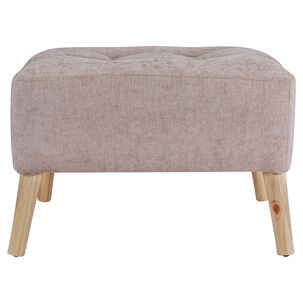Pouf Petrum Beige Altea 62x42x42 Cm Máxima Design