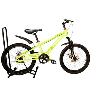 Bicicleta Aro 20 Cfeng Con Freno Disco Verde Claro