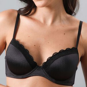 Sosten Balconet Con Push Up Mujer Flores 25214-2