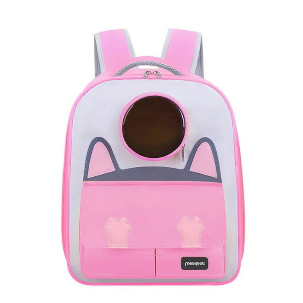 Bolso Mochila De Transporte Para Mascotas Rosa image number 0.0
