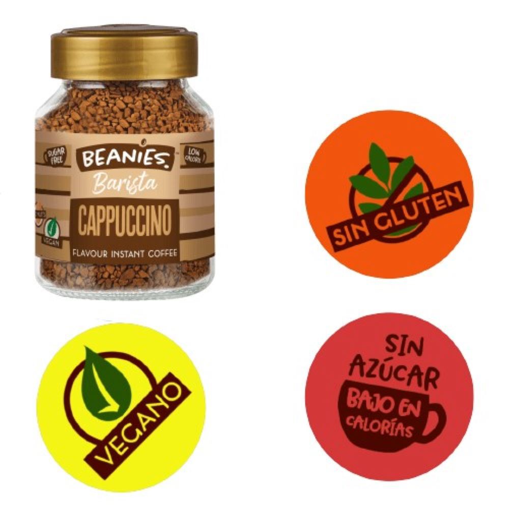 Café Beanies Liofilizado Cappuccino Linea Barista image number 2.0