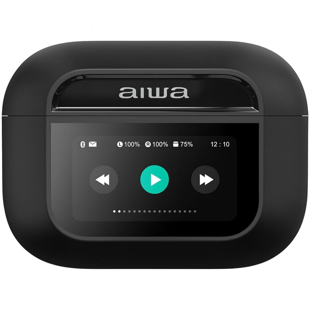 Audífonos Bluetooth Aiwa In Ear Diseño Con Pantalla Táctil image number 6.0