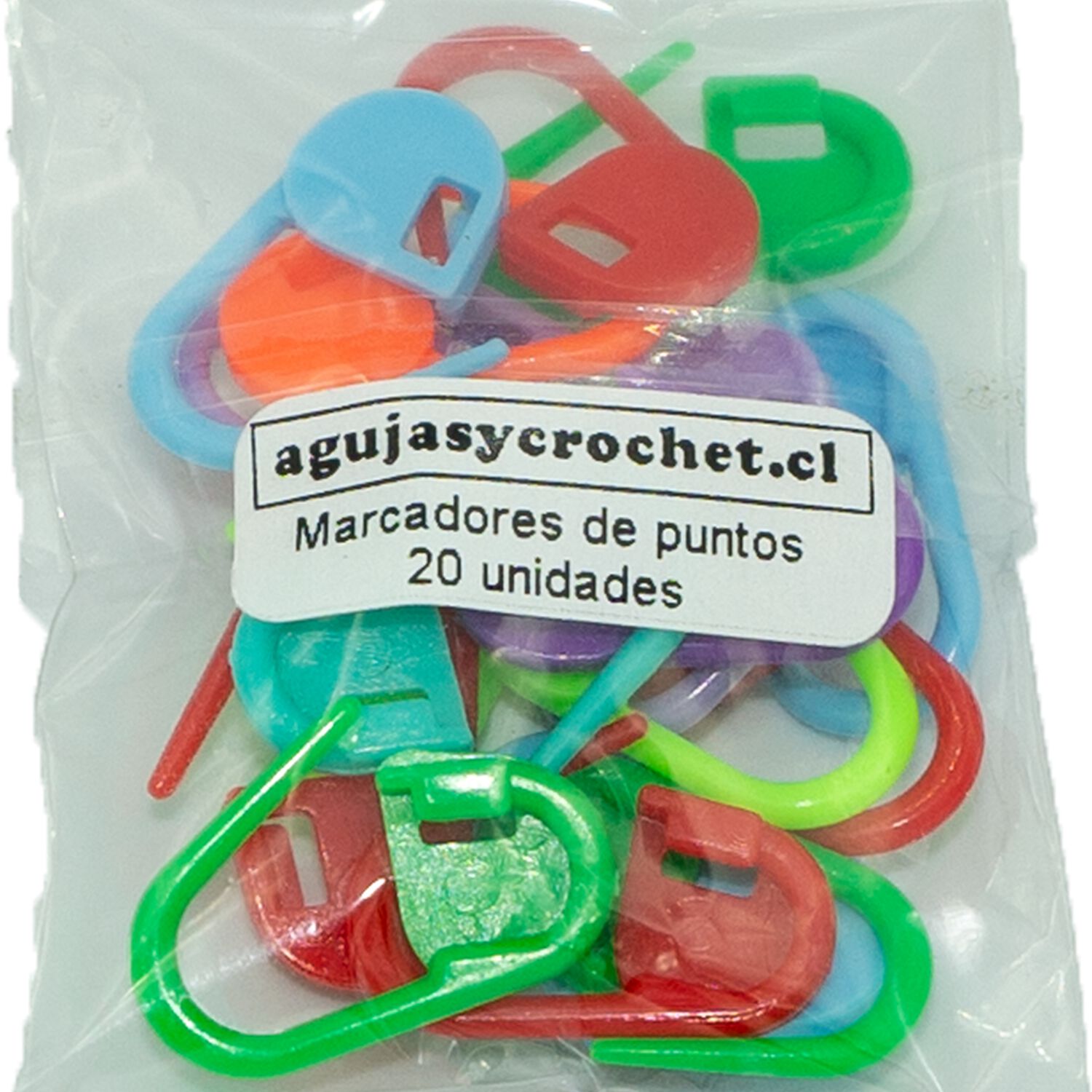 Marcadores De Puntos Para Tejidos, Sobre 20 Unidades image number 0.0